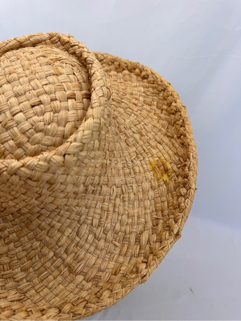 VINTAGE Rare 1980s Helen Kaminski Safari Fedora Straw Hat - Made in Australia - Picture 9 of 15